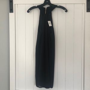 M FREDRIC BLACK HALTER DRESS